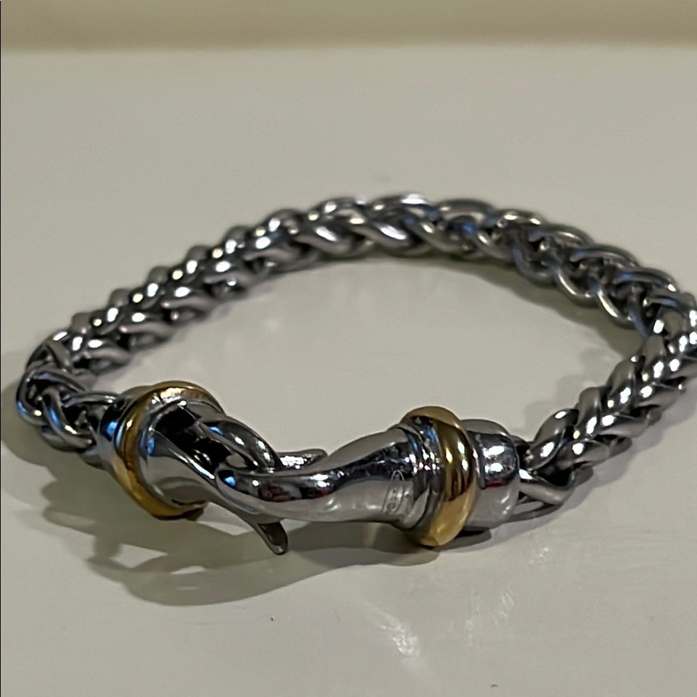 Silver and Gold Bracelet designer